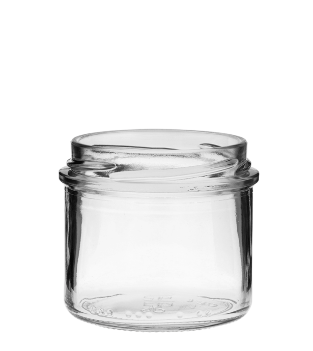 Verrine jar 130ml 63TO Skleněný křemen s ochranným kroužkem